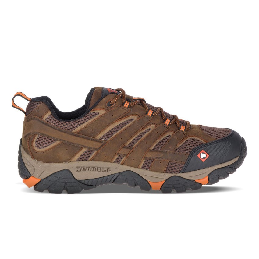 Chaussure de Securite Merrell Moab Vertex Vent SR Marron Homme | F.L.PDFK